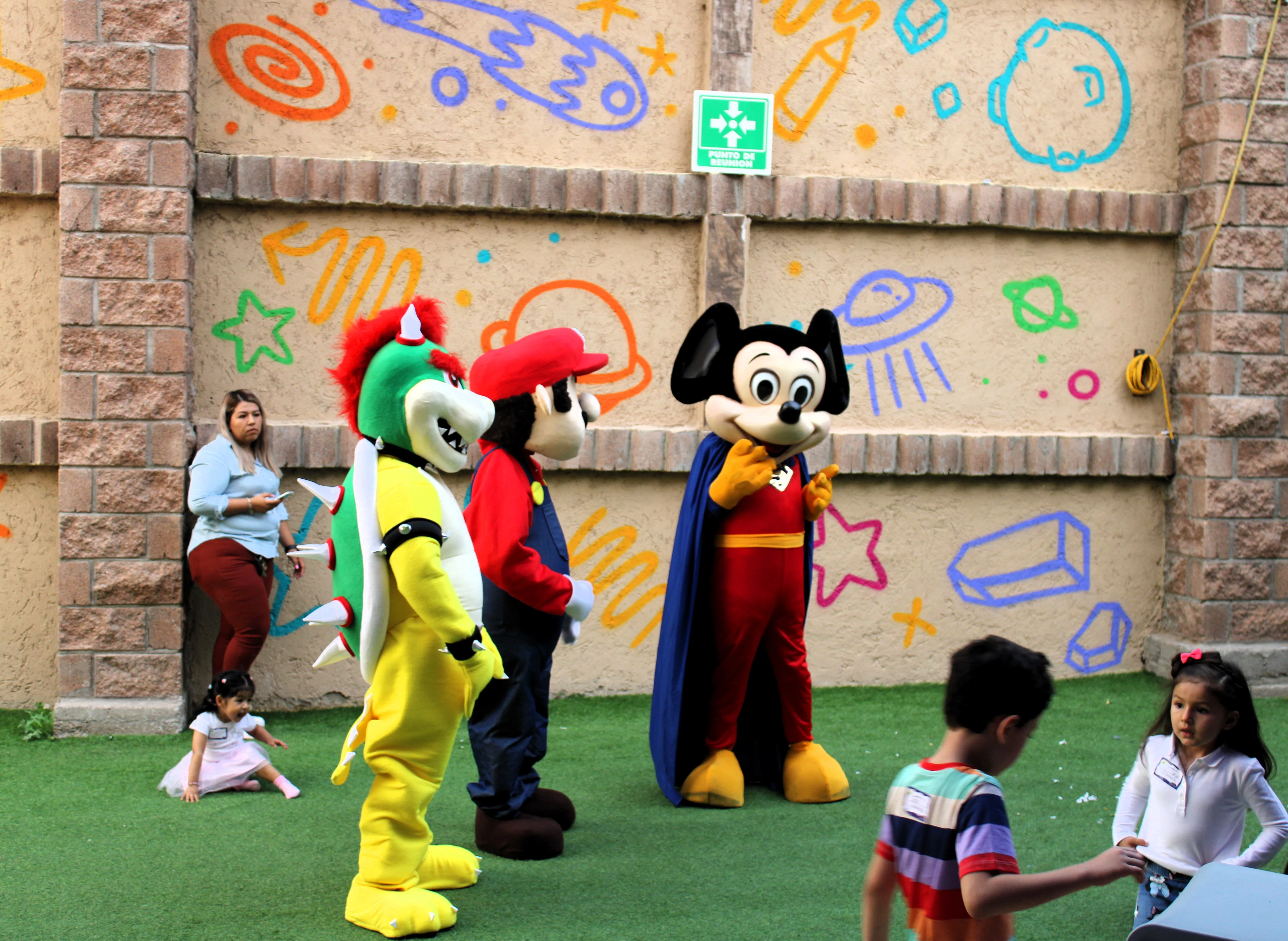 Botargas en fiesta infantil Kidiverso