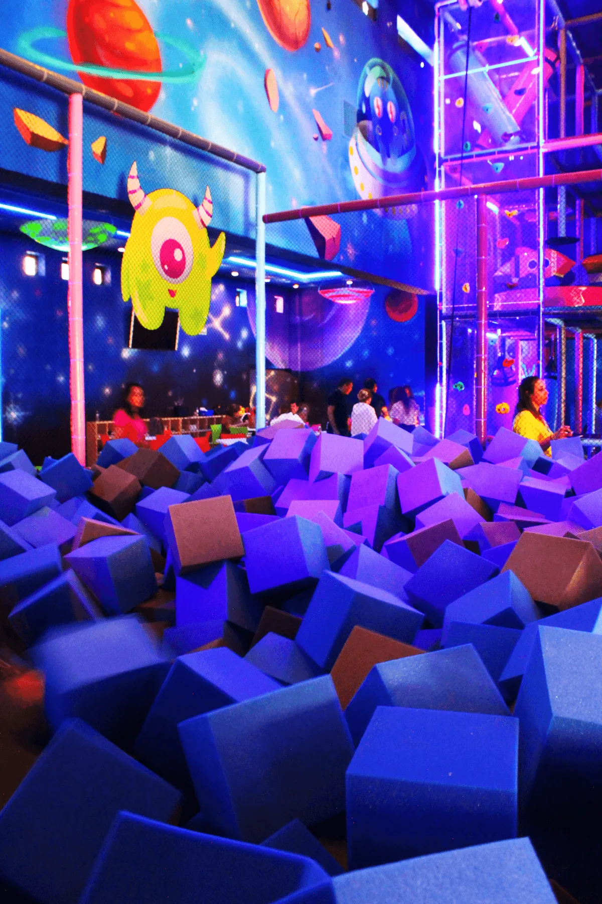 Alberca de Cubos de Espuma Kidiverso