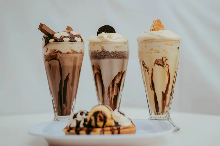 Malteada + churros Nutella