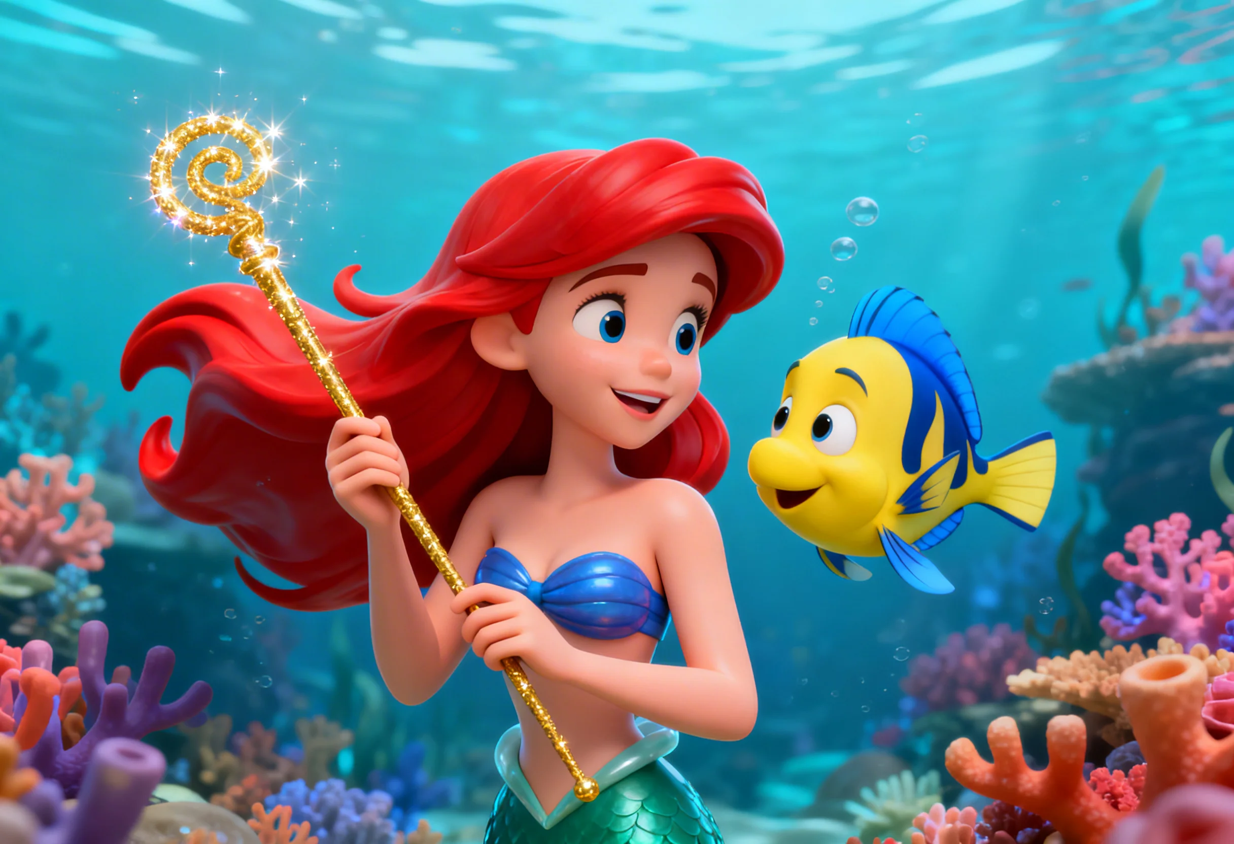 Temática Ariel — La Sirenita