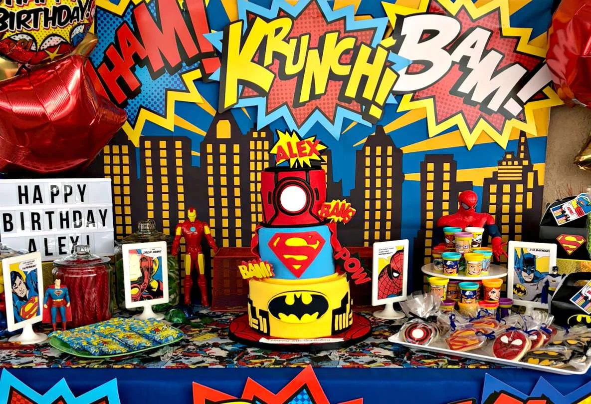 Temática Superhéroes